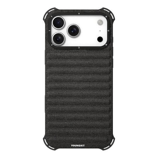 Apple iPhone 17 Pro Max Kılıf M-safe Şarj Özellikli Youngkit Canvas Serisi Kapak