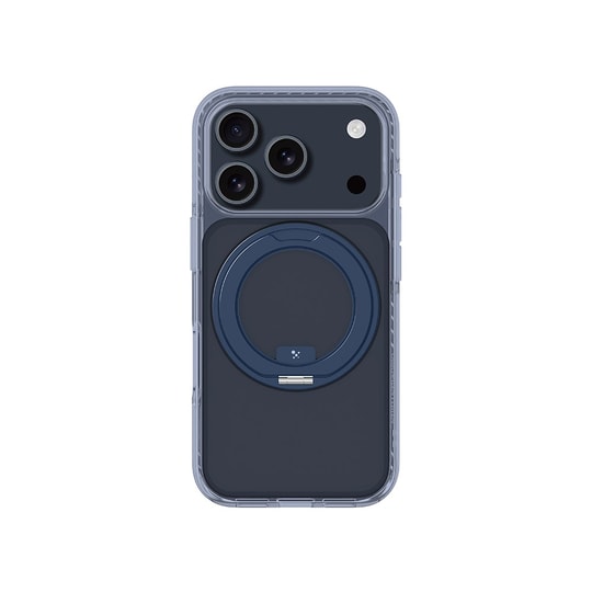 Apple iPhone 17 Pro Max Kılıf M-Safe Şarj Özellikli Airbag Tasarımlı Standlı AmazingThing Titan Pro MagSpin Kapak