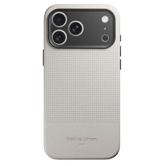 Apple iPhone 17 Pro Max Kılıf M-safe Şarj Özellikli Deri Dokulu Native Union 2025 Active Serisi Kapak
