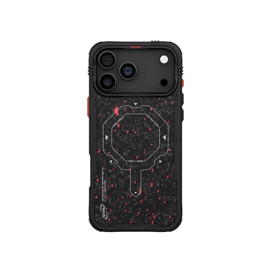 Apple iPhone 17 Pro Max Kılıf M-safe Şarj Özellikli Airbag Tasarımlı Skinarma Vektor Kapak