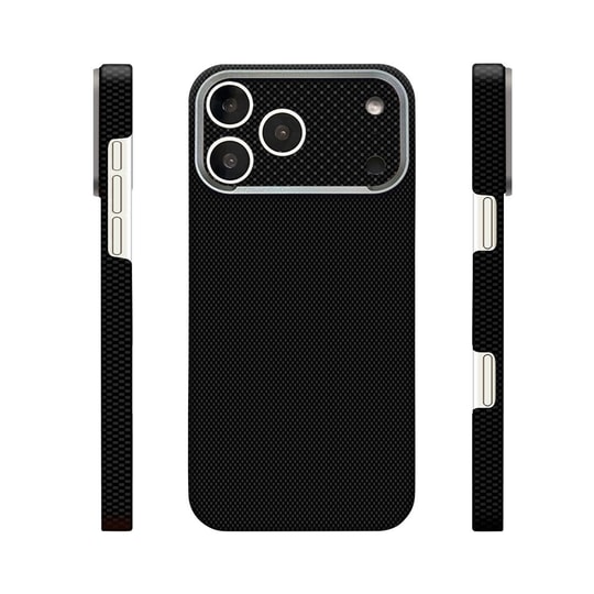 Apple iPhone 17 Pro Max Kılıf M-Safe Şarj Özellikli Zore Paris Zerre Sert PC Kapak