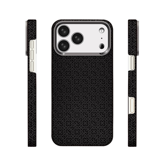 Apple iPhone 17 Pro Max Kılıf M-Safe Şarj Özellikli Zore Paris Vax Sert PC Kapak