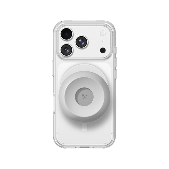 Apple iPhone 18 Pro Kılıf M-safe Özellikli AmazingThing Minimal Serisi Type-C Kulaklık ve Standlı Set