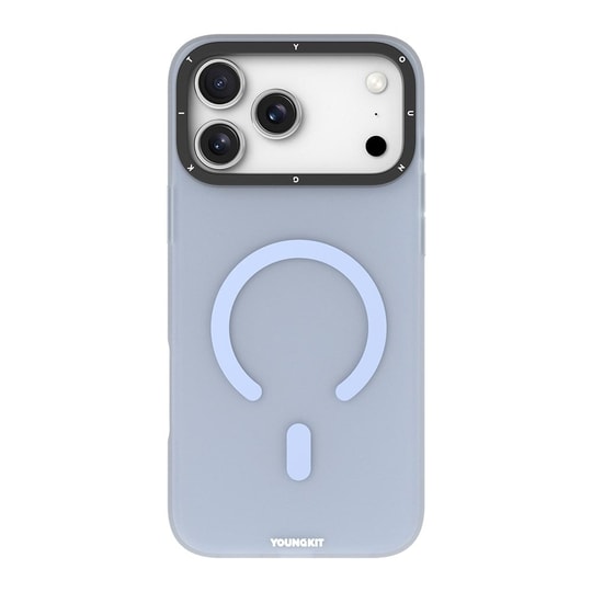 Apple iPhone 18 Pro Kılıf M-safe Şarj Özellikli Youngkit Hidden Sand Serisi Kapak