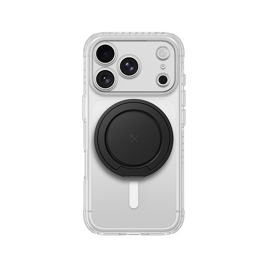 Apple iPhone 18 Pro Kılıf M-safe Şarj Özellikli Amazingthing Titan Pro Serisi Pop Ring Standlı Set