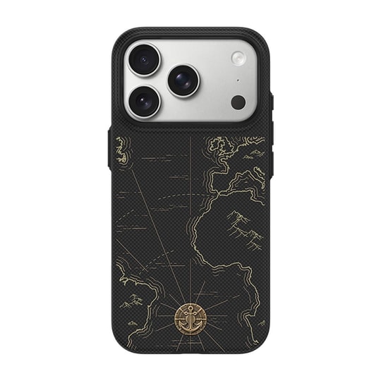 Apple iPhone 18 Pro Kılıf M-safe Şarj Özellikli Karbon Fiber Tasarımlı Benks ArmorEdge Air Navigator Kevlar Kapak