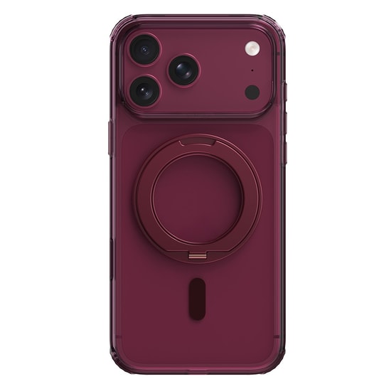 Apple iPhone 18 Pro Kılıf M-safe Şarj Özellikli Raptic Air Stand Serisi Aynalı Arka Yüzey Standlı Kapak