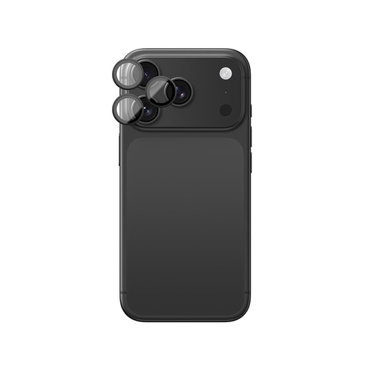 Apple iPhone 18 Pro Max Amazingthing Radix Vision Parlama Önleyici Kamera Lens Koruyucu + Kolay Uygulama Aparatlı
