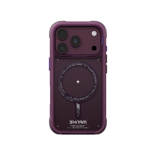 Apple iPhone 18 Pro Max Kılıf M-Safe Şarj Özellikli Airbag Tasarımlı Skinarma Avion Kapak