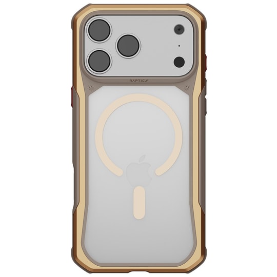 Apple iPhone 18 Pro Max Kılıf M-Safe Şarj Özellikli Raptic Shield Evo Serisi Airbagli Kapak