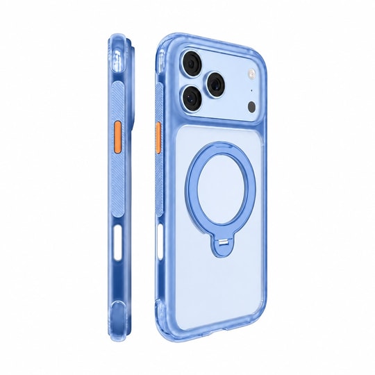 Apple iPhone 18 Pro Max Kılıf M-safe Şarj Özellikli Standlı Airbag Tasarımlı Mutural Air Shield Serisi Kapak