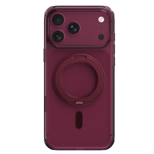 Apple iPhone 18 Pro Max Kılıf M-safe Şarj Özellikli Raptic Air Stand Serisi Aynalı Arka Yüzey Standlı Kapak
