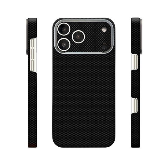Apple iPhone 18 Pro Max Kılıf M-Safe Şarj Özellikli Zore Paris Zerre Sert PC Kapak