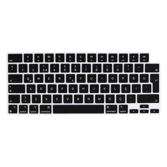 Apple Macbook 14.2' 2021 A2442 Zore Klavye Koruyucu Silikon Ped