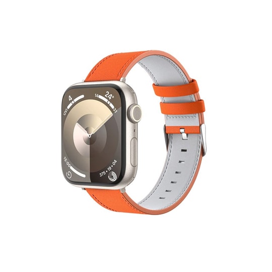 Apple Watch 44mm Benks Vintage Genuine Leather Serisi Deri Kordon Strap Kayış