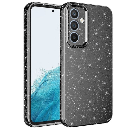 Galaxy A34 Kılıf Kamera Korumalı Simli Lüks Zore Koton Kapak