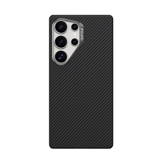 Galaxy S25 Ultra Kılıf M-safe Şarj Özellikli 600D Metal Kamera Çerçeveli Raptic Aramid Fiber Serisi Kapak
