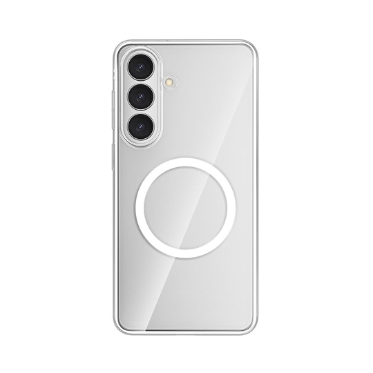 Galaxy S26 Plus Kılıf M-safe Şarj Özellikli Transparan Sert PC Wlons Pita Kapak