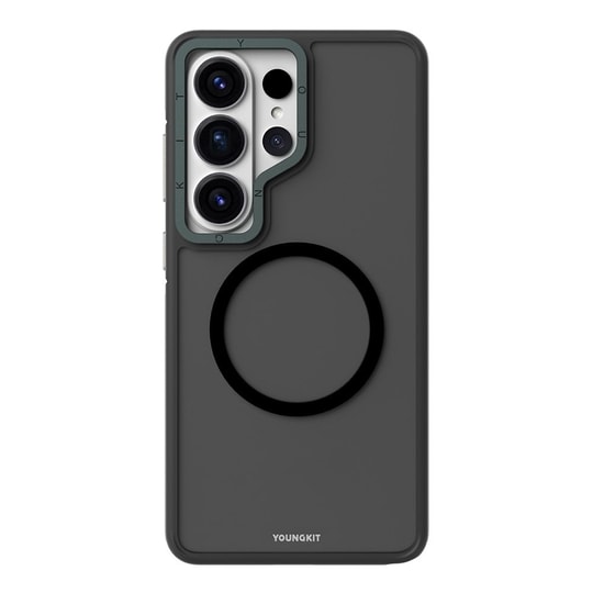 Galaxy S26 Ultra Kılıf M-safe Şarj Özellikli Youngkit Rock Sand Serisi Kapak