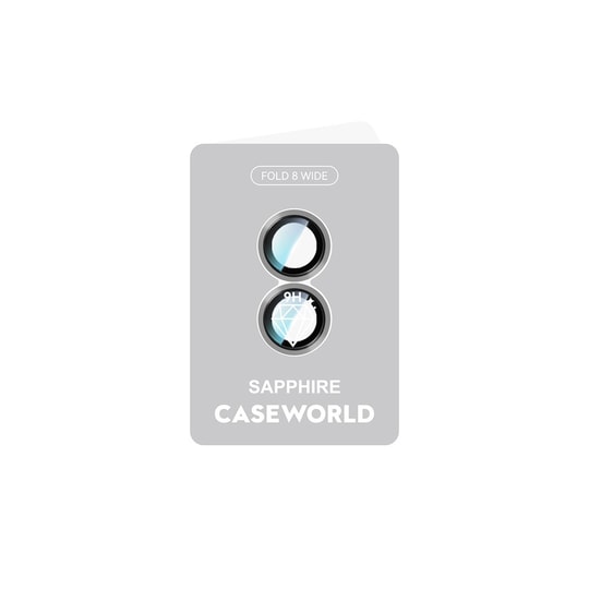Galaxy Z Fold 8 CaseWorld Alloy Serisi Oleofobik Anti Reflective Kamera Lens Koruyucu