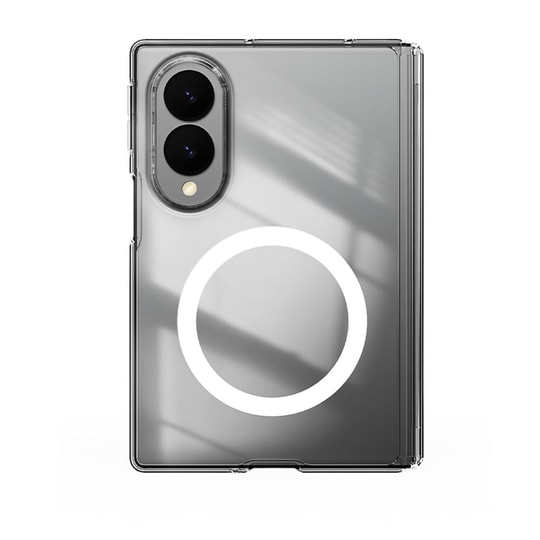 Galaxy Z Fold 8 Kılıf M-safe Şarj Özellikli Transparan Sert PC Wlons Pita Kapak