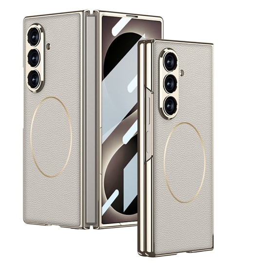 Galaxy Z Fold 8 Ultra Kılıf M-safe Şarj Özellikli Zore Kıpta KPT-10 Sert PC Kapak