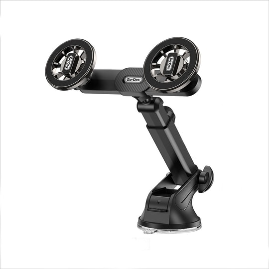 Go Des GD-HD363 360 Derece Dönebilen Uzatılabilir 2in1 Araç Telefon Tutucu