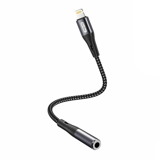 Go Des GD-UC166 Lightning to 3.5mm Aux Çevirici Örgülü Ses Adaptörü