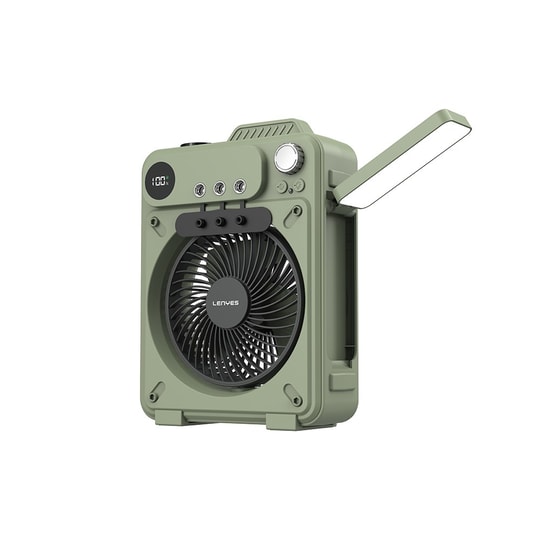 Lenyes LHF25 Dijital Led Göstergeli Su Hazneli Gece Lambalı Outdoor Soğutucu Fan