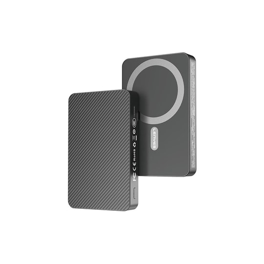 Lenyes P32-1 M-safe Şarj Özellikli Aramid Fiber Powerbank 15W 10000mAh