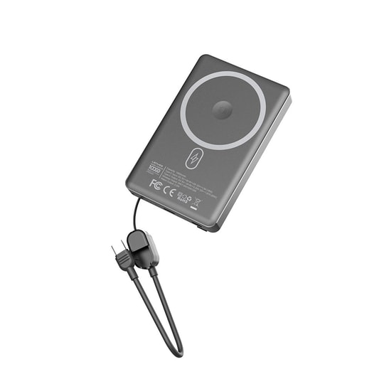 Lenyes PW1005D Standlı Akıllı Saat Kablosuz Şarj Özellikli Wireless Powerbank 20W 10000mAh