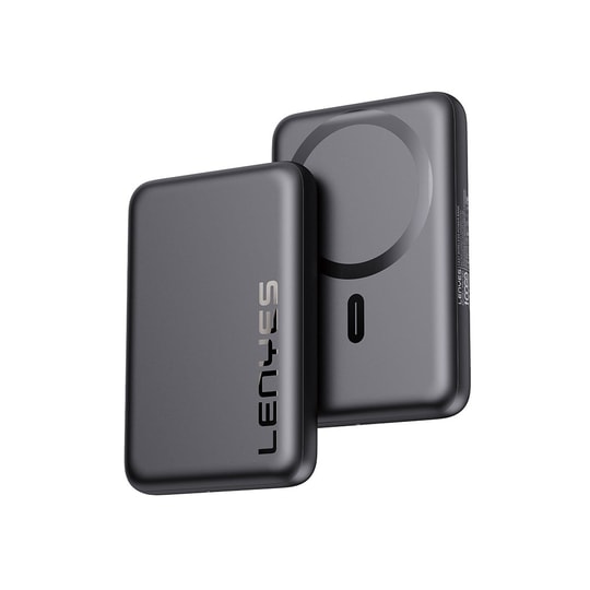 Lenyes PW139D PD 20W Ultra İnce Hızlı Şarj Özellikli Wireless Powerbank 15W 10000mAh