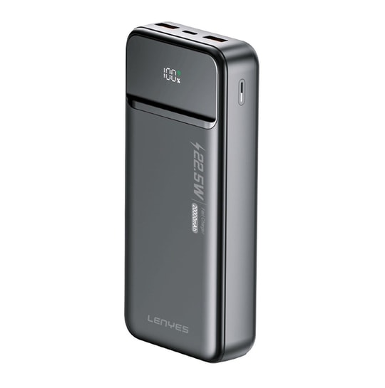 Lenyes PX254D PD 20W Hızlı Şarj Özellikli Dijital LED Göstergeli Powerbank 22.5W 20000mAh