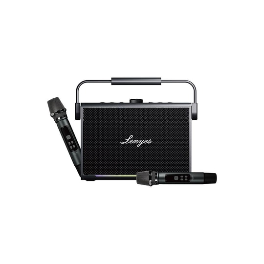 Lenyes Titan 2 Serisi RGB Işıklı Çİft Mikrofonlu Taşınabilir TWS Bluetooth Speaker Hoparlör v5.3 5000mAh
