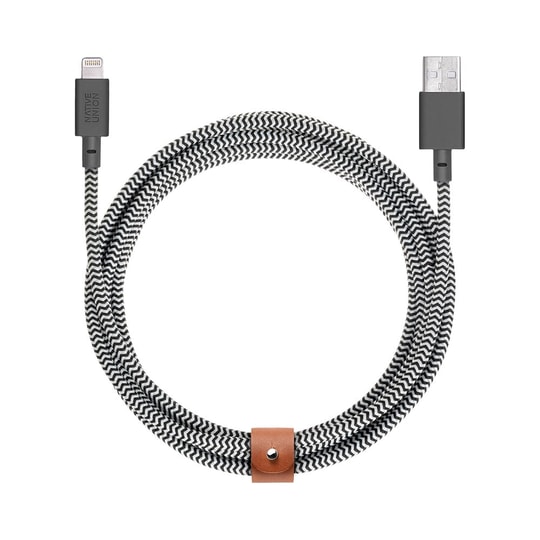 Native Union Belt Serisi USB-A to Lightning Şarj Kablosu 3M