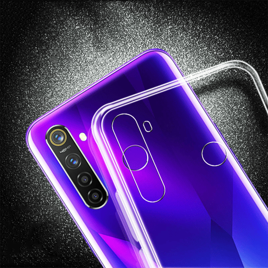 Realme 5 Pro Kılıf Zore Süper Silikon Kapak