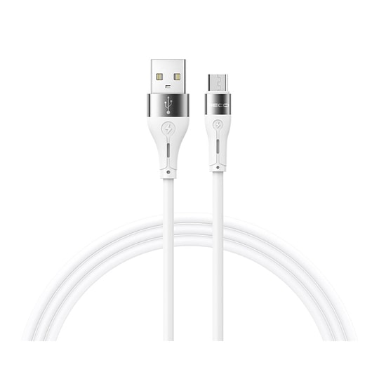 Recci RS11M Swift Serisi USB-A to Micro 2.4A Hızlı Şarj Özellikli Data ve Şarj Kablosu 1M