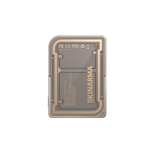 Skinarma Nexus Mecha Kablosuz ve PD Hızlı Şarj Özellikli Metal Standlı Taşınabilir Powerbank 20W 5000mAh
