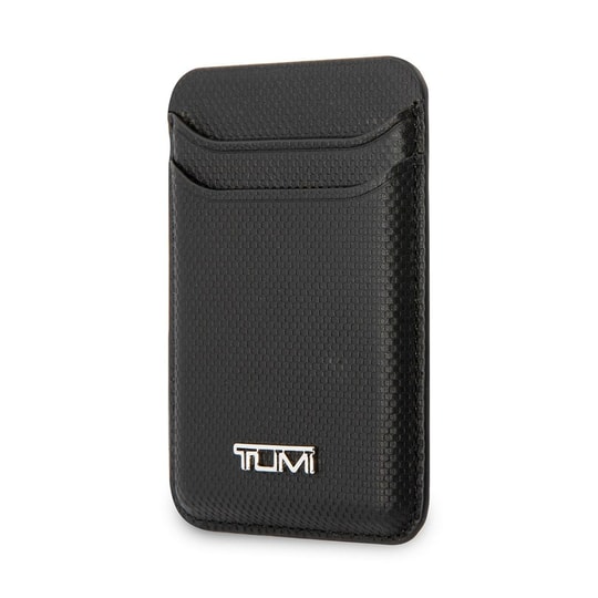 Tumi Orjinal Lisanslı 2 Hazneli Metal Logolu Deri Magnetik Kartlık