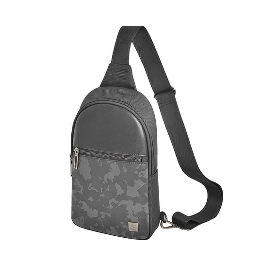 Wiwu Salem Serisi Crossbody Su Geçirmez Polyester Kumaş Omuz Askılı Çapraz Vücut Çantası