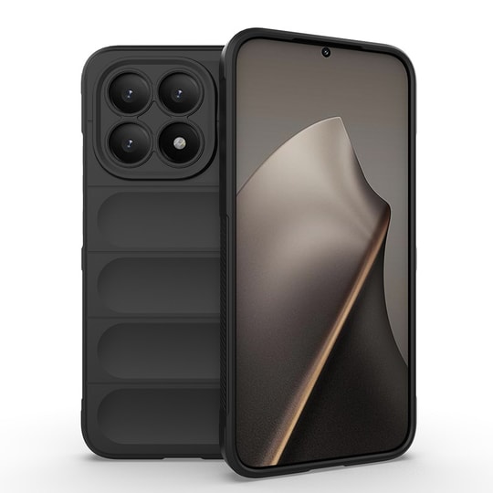 Xiaomi 15T Kılıf Esnek TPU Oyuklu Arka Yüzey Tasarımlı Zore Etnik Silikon Kapak