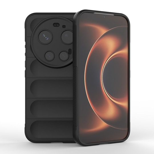 Xiaomi 17 Ultra Kılıf Esnek TPU Oyuklu Arka Yüzey Tasarımlı Zore Etnik Silikon Kapak