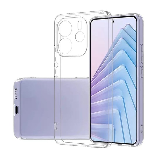 Xiaomi Redmi Note 14 5G Kılıf Zore Süper Silikon Kapak