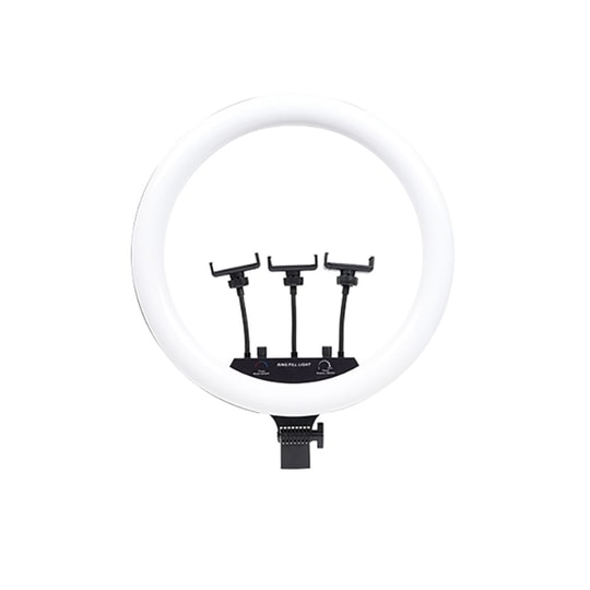 Zore MJ-18 Uzaktan Kumandalı 45cm Işıklı Telefon Tutucu Ring Light
