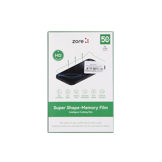 Zore Special Edition PVC Good One Clear Ekran Koruyucu 196mm x 125mm 50 Adet