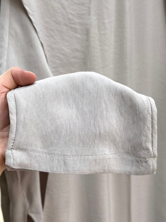 Adanur Pelerinli Tuniği Uzun Pantolonlu Takım-BN4684 Taş