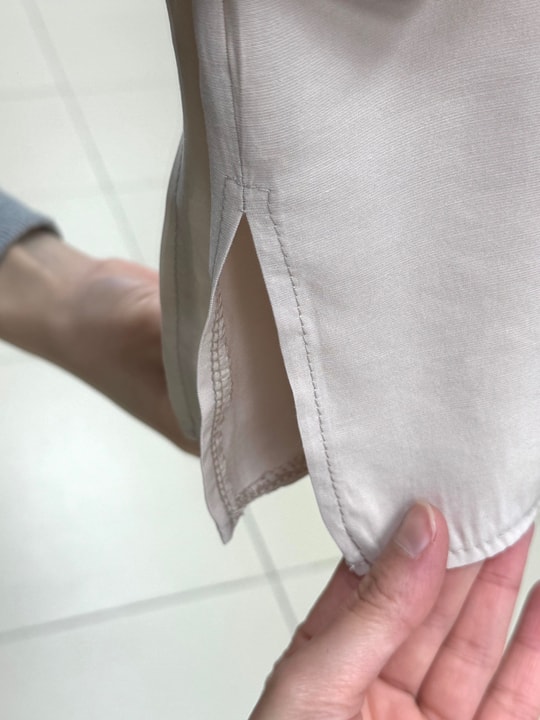 Adıgül Gizli Patlı Fularlı Kol Manşetli Tunik-ŞA1192 Taş