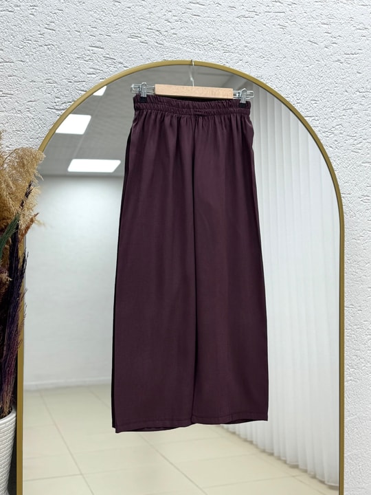 Akel Tek Cepli Gömleği Uzun Pantolonlu Takım-MF603 Bordo