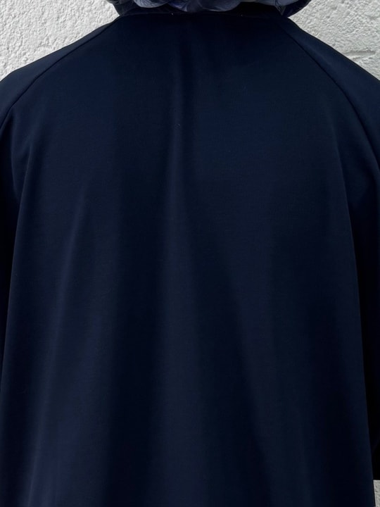 Akınay Baskı Ve Nakışlı Dikiş Detay Sweat-EU2683 Lacivert