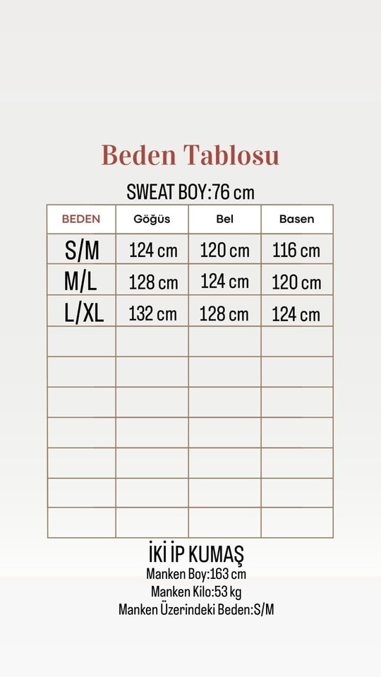 Akınay Baskı Ve Nakışlı Dikiş Detay Sweat-EU2683 Kahve